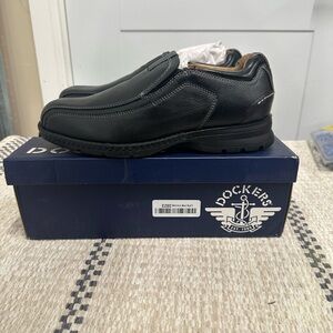 NEW Dockers Mens Agent Genuine Leather Dress Casual Slip-on Loafer Sz 10.5